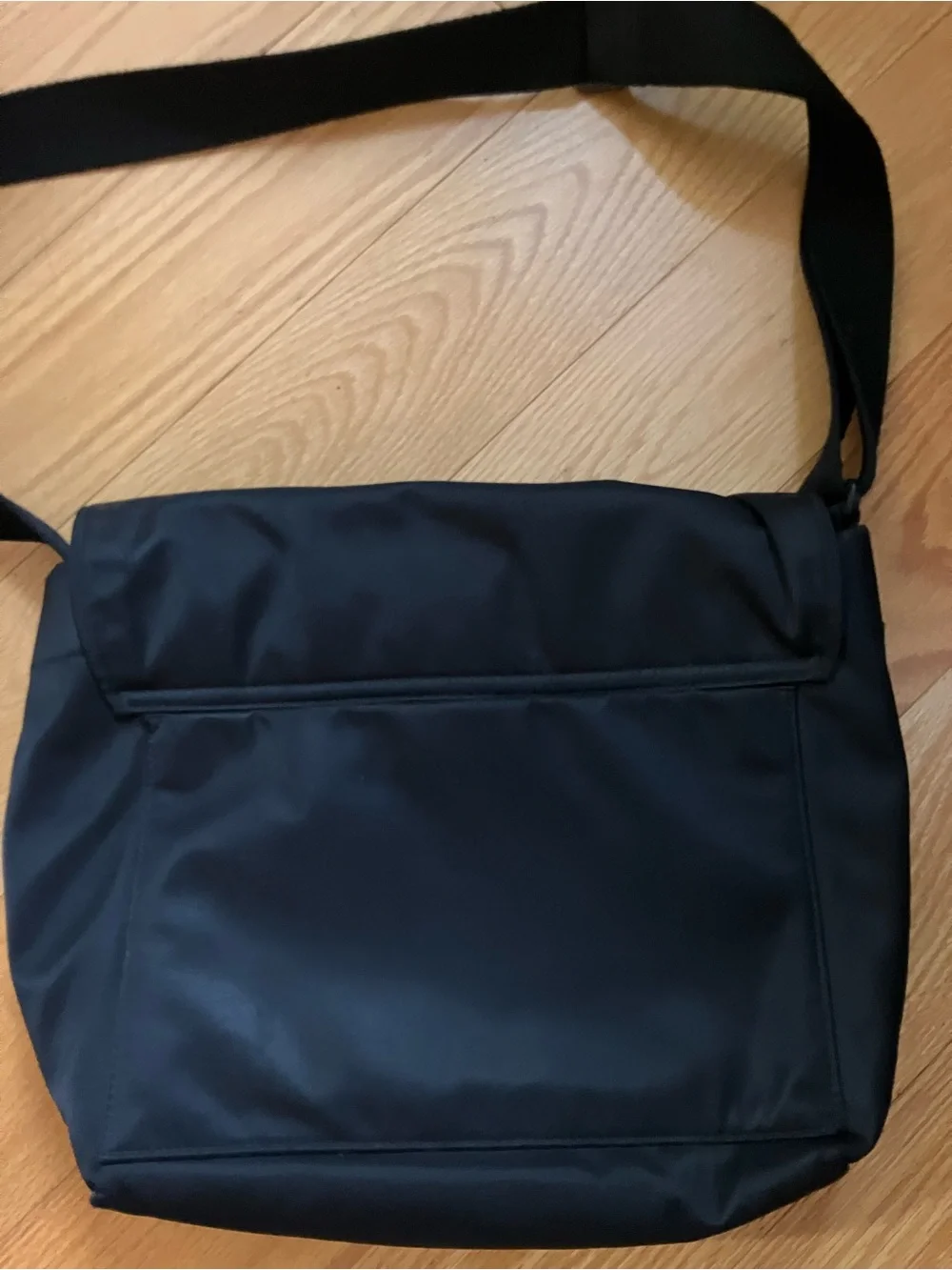 kate spade Black Nylon Messenger Bag with Adjustable Strap